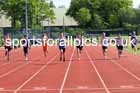 Boys Under-15s 100 metres, 2023 North Eastern Track and Field Champs., Middlesbrough Sports Village, Middlesbrough. Photo: David T. Hewitson/Sports for All Pics